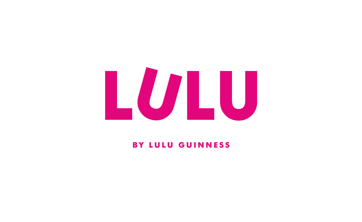 lulu by lulu guinness logo design